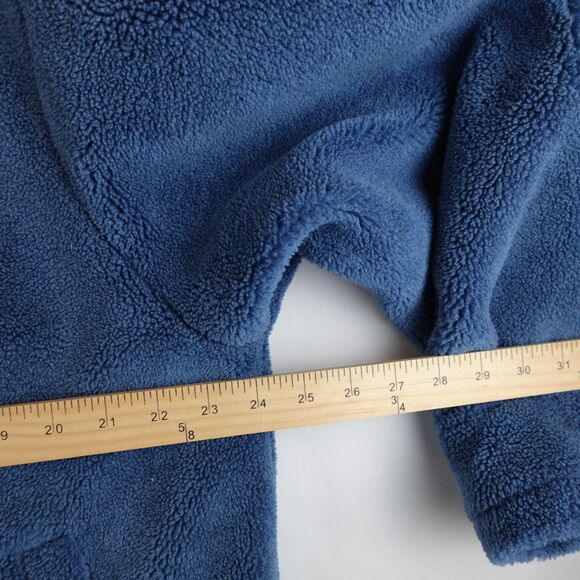 Pretty Little Thing Zip Up Jacket Women's Size 8 Blue Collared Fall Comfy School - Picture 5 of 15